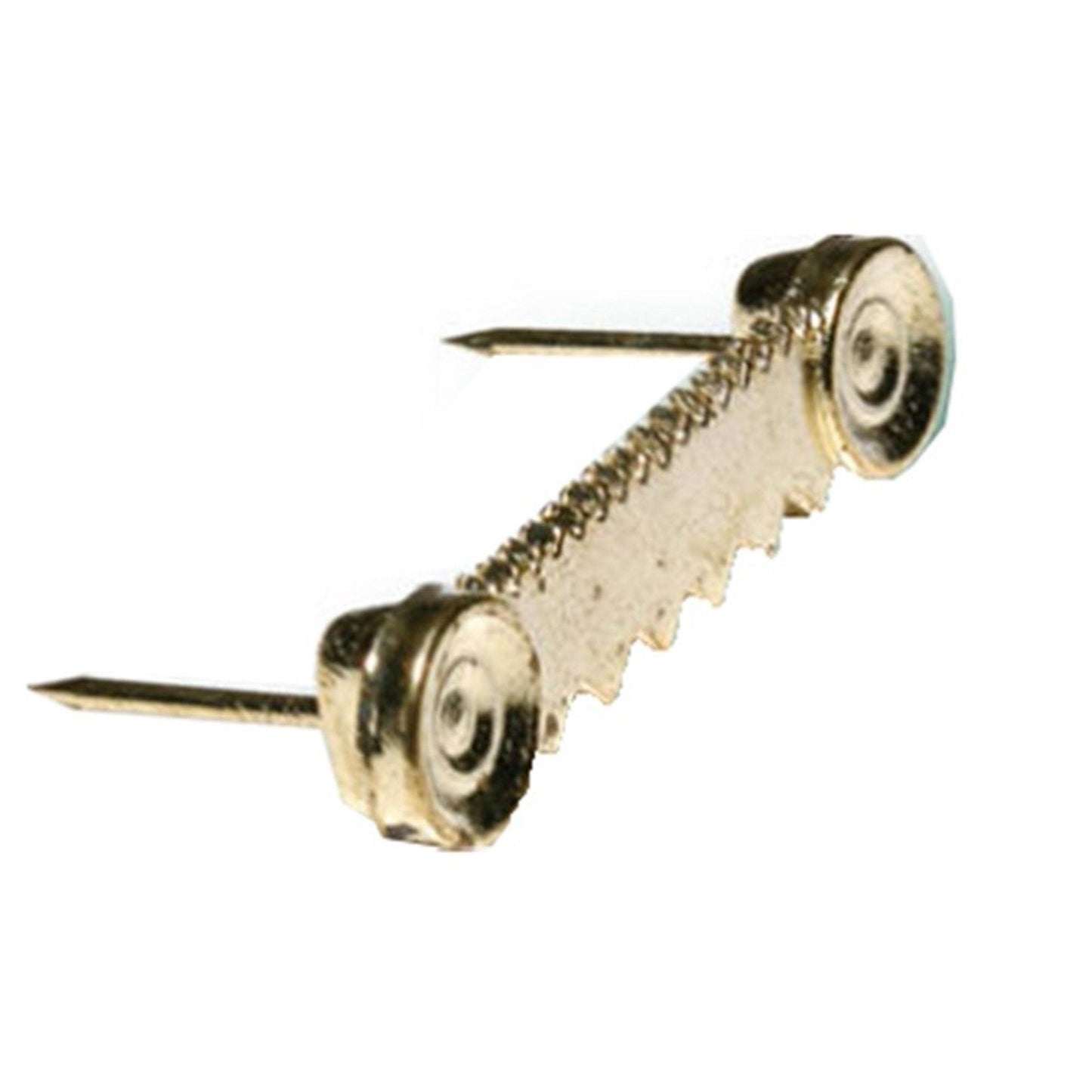 Hillman AnchorWire Gilt Push Pin Picture Hanger, 1 lb Capacity, 2-Pack