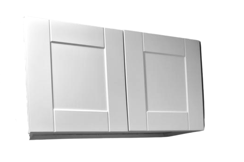 Home Decorators Collection Washington Vesper White Plywood Shaker Assembled Wall Kitchen Cabinet Soft Close 36 in W x 12 in D x 24 in H