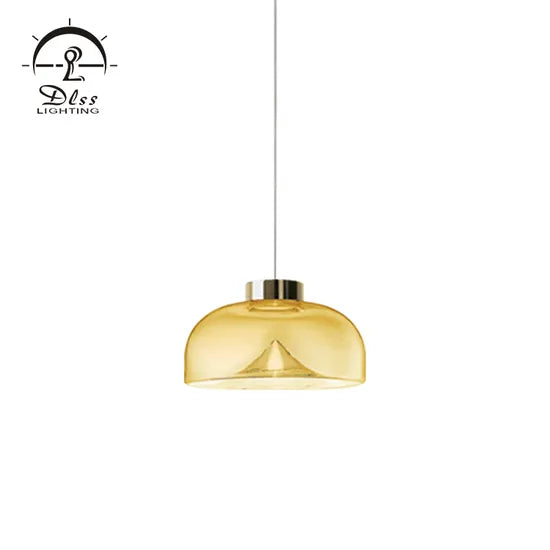 DLSS Lighting Co., Ltd. Hot Sale European Style Glass Pendant GU10 Light Source Modern Lighting