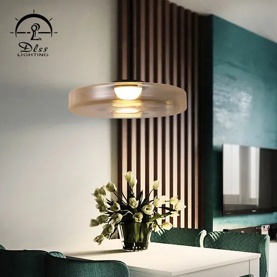 DLSS Lighting Hot Sell Modern Metal Glass LED Chandelier& Pendant Lighting