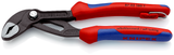 KNIPEX Comfort Grip Cobra 7.25-in V-Jaw Water Pump Pliers, 87 02 180 T