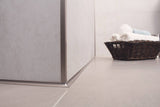 Schluter Systems DILEX-AHK 0.5-in W x 98.5-in L Light Anthracite Textured Color-Coated Aluminum Tile Edge Trim
