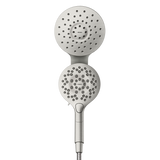 Moen Aromatherapy Dual Shower Heads with INLY Capsules, 6-Spray, 6.5 in Rainshower + Handheld, Spot Resist Brushed Nickel
