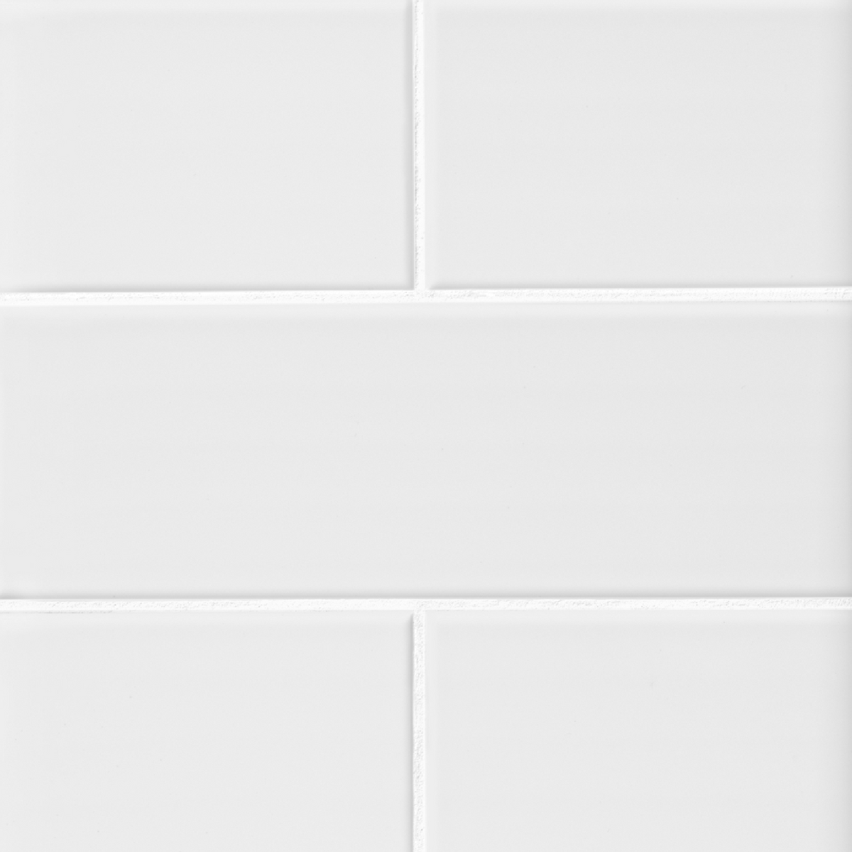 Imperial Bianco Gloss Ceramic Subway Wall Tile - 4 x 12 in.