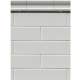 Imperial Bianco Gloss Ceramic Subway Wall Tile - 4 x 16 in.