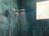 Moen Aromatherapy Dual Shower Heads with INLY Capsules, 6-Spray, 6.5 in Rainshower + Handheld, Spot Resist Brushed Nickel
