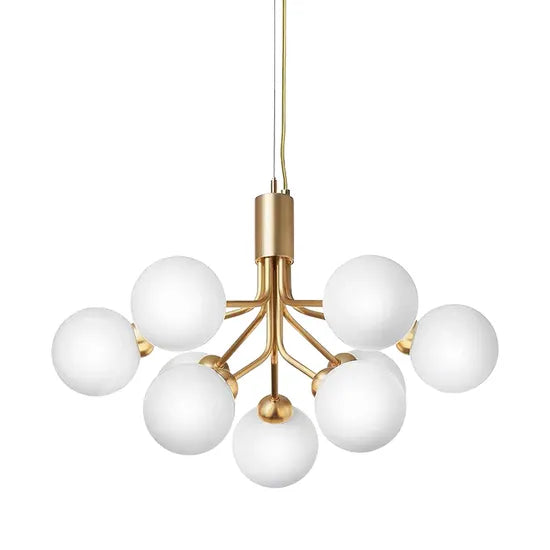 DLSS Lighting Inor Glass Pendant Lamp Chandelier