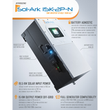 Sol-Ark Low Voltage Residential Hybrid Inverter All-In-One 15K