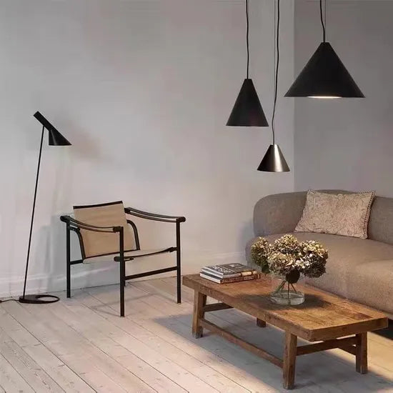 DLSS Lighting Iron and Aluminum LED Bar Pendant Lamp