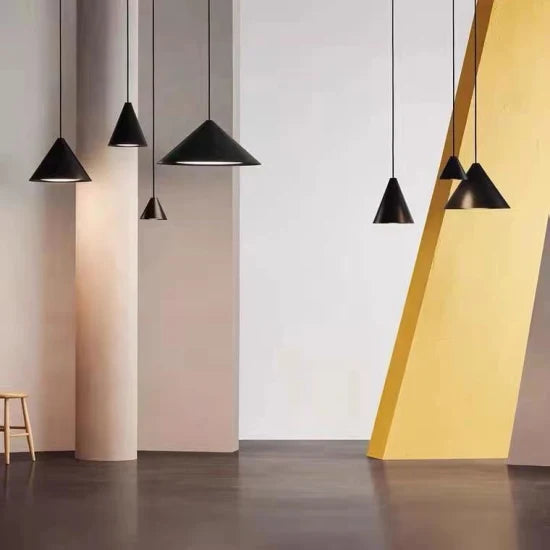 DLSS Lighting Iron and Aluminum LED Bar Pendant Lamp