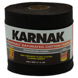 Karnak 34 Utility Grade Asphalt Fabric Black 12" x 150'