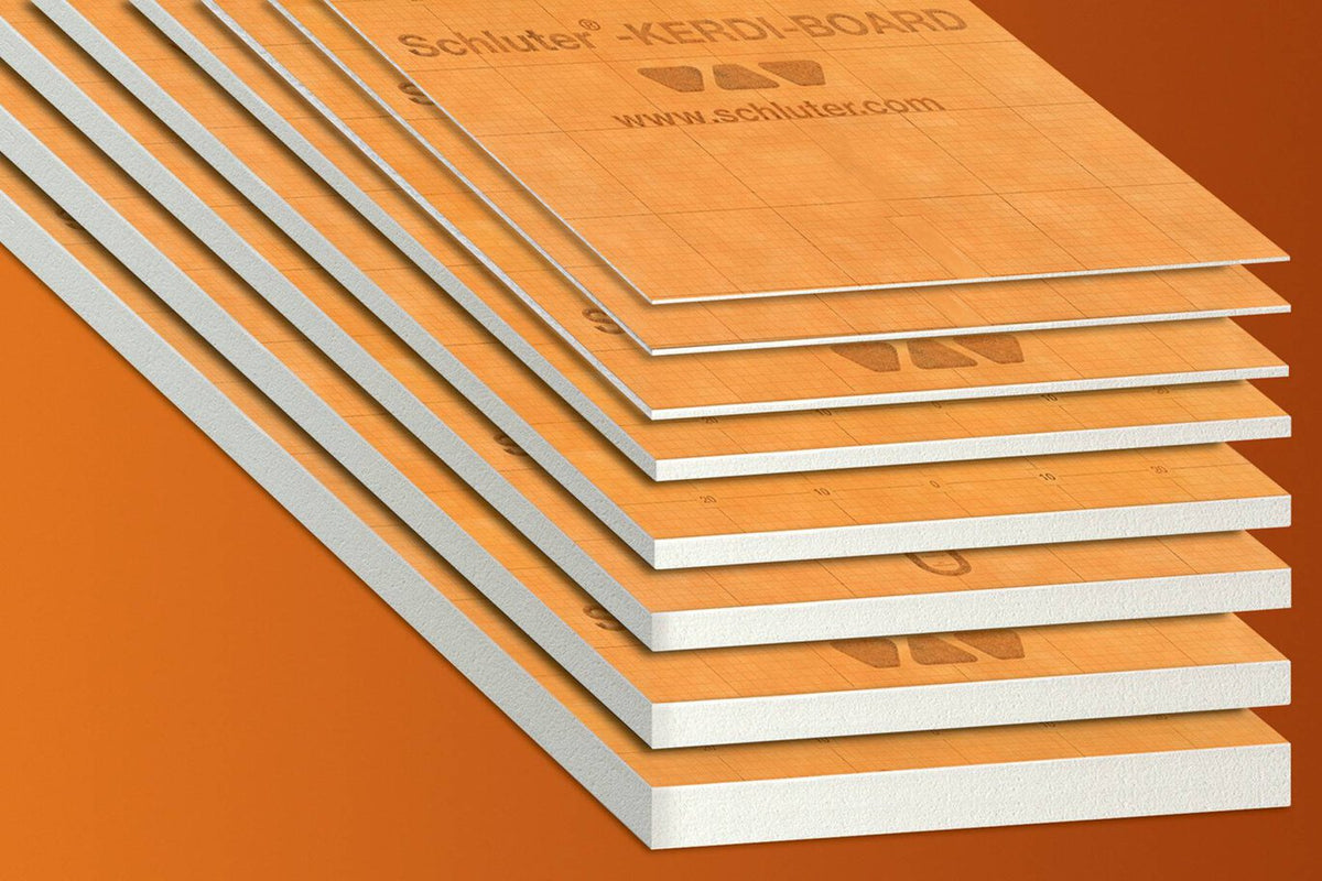 Schluter Systems KERDI-BOARD Polystyrene Foam Backer Board, 0.5-in x 48-in x 96-in