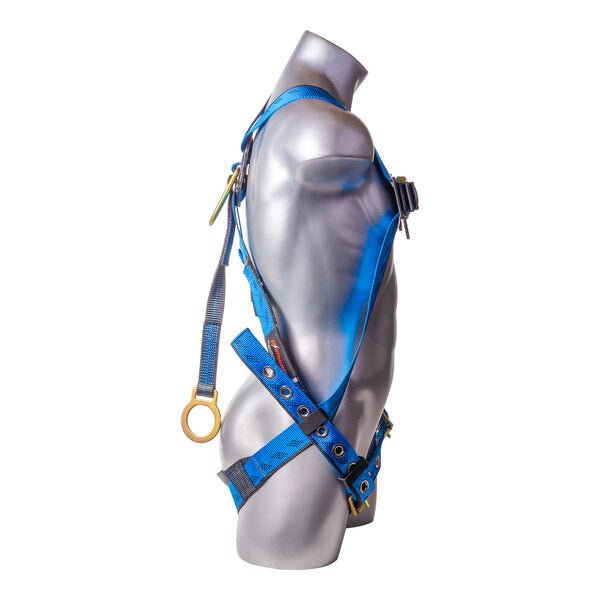 Kapture 3 Point Essential Full Body Harness - Dorsal D-Ring with 18" Ext O-Ring - Tongue Buckle Legs - All Sizes image 2