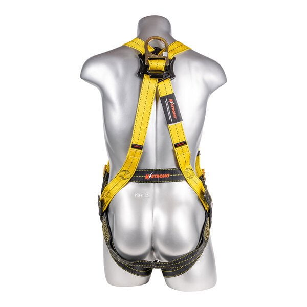 Kapture 5 Point  Element Full Body Harness - 3 D-Rings - QC Chest - Tongue Buckle Legs - Revolta Oil & Water Rep Webbing - All Sizes image 3