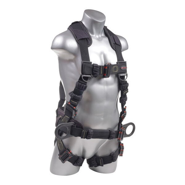 Kapture 5 Point Element Full Body Harness - Arc Flash Rated - 3 D-Rings - Mating Buckle Chest & Legs - Shoulder Pads & Waist Belt - All Sizes image 3