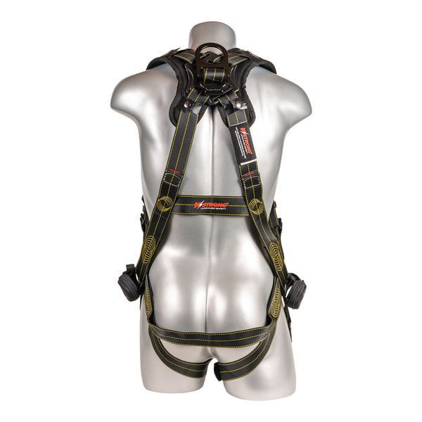 Kapture 5 Point Element Full Body Harness - Dorsal D-Ring - QC Chest & Legs - Shoulder Pads - Revolta Oil & Water Rep Webbing - All Sizes image 3
