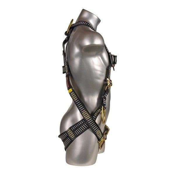 Kapture 5 Point Element Full Body Harness - Welding Series - 3 D-Rings - Mating Buckle Chest - QC Legs - All Sizes image 3