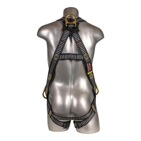Kapture 5 Point Element Full Body Harness - Welding Series - 3 D-Rings - Mating Buckle Chest - QC Legs - All Sizes image 5