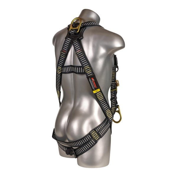Kapture 5 Point Element Full Body Harness - Welding Series - 3 D-Rings - Mating Buckle Chest - QC Legs - All Sizes image 4