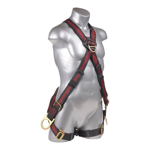 Kapture 5 Point Elite Full Body Harness - Crossover Design - 4 D-Rings - Pull Thru Legs - All Sizes image 3