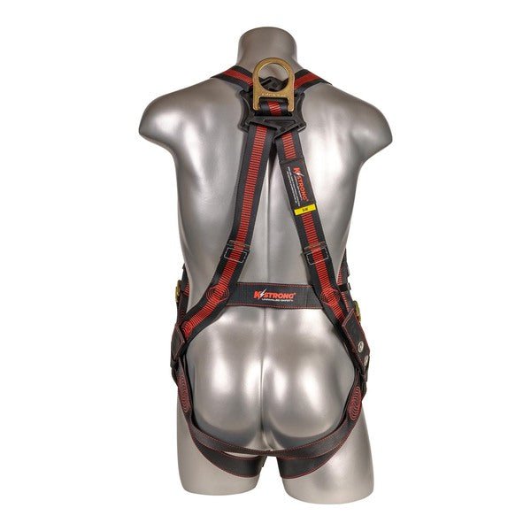 Kapture 5 Point Elite Full Body Harness - Dorsal D-Ring - QC Chest - Tongue Buckle Legs - All Sizes image 3