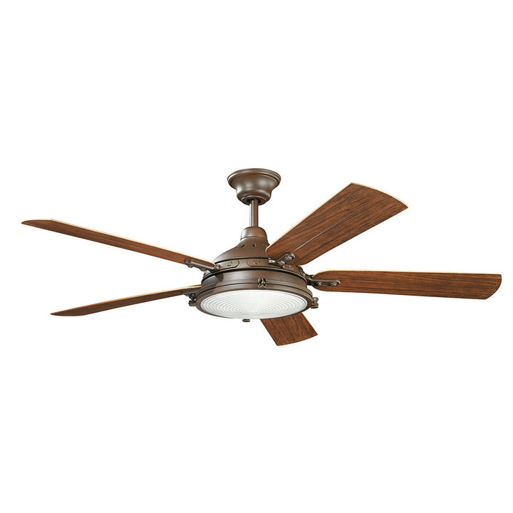 Kichler 310117 Hatteras Bay Patio 60" Indoor/Outdoor Ceiling Fan, Bronze