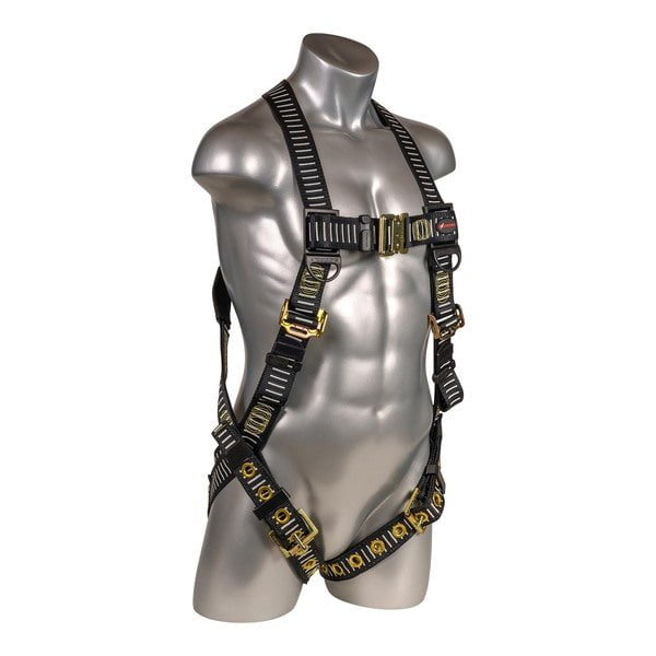 Kapture 5 Point Element Full Body Harness - Welding Series - Dorsal D-Ring - QC Chest - Tongue Buckle Legs - All Sizes image 2