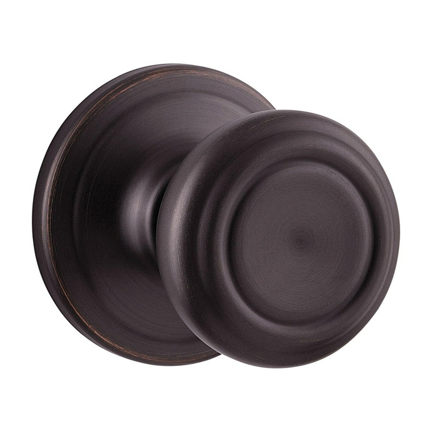 Kwikset Cameron Venetian Bronze Dummy Door Knob, Reversible (Right or Left Handed)