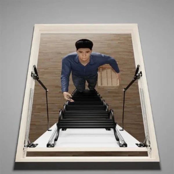 Scissor Insulated Attic Ladder - All Sizes image 5