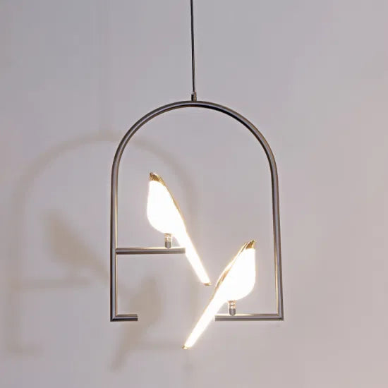 DLSS Lighting LED Light Home Decoration Bird Shade Design Living Modern Lighting Pendant Lamp