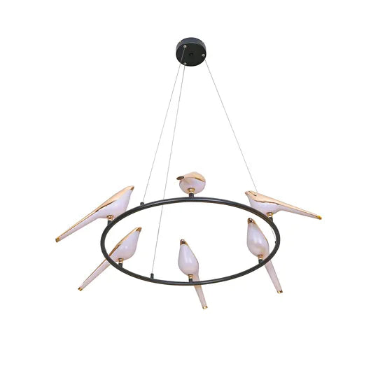 DLSS Lighting LED Light Home Decoration Bird Shade Design Living Modern Lighting Pendant Lamp