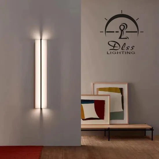 DLSS Lighting LED Modern Tube-Shaped Wall Lamp Wall Light