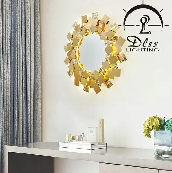 DLSS LED Sunflower Style Modern Wall Lamp Wall Light