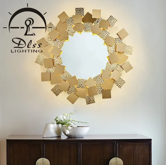 DLSS LED Sunflower Style Modern Wall Lamp Wall Light