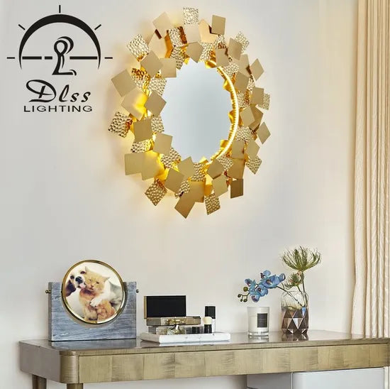 DLSS LED Sunflower Style Modern Wall Lamp Wall Light