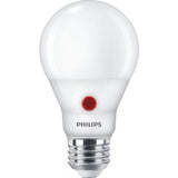 Philips 60-Watt Equivalent A19 Dusk-to-Dawn LED Light Bulb, Soft White 2700K, Automatic On/Off, 4-Pack