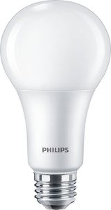 Philips 40W/60W/100W Equivalent A21 3-Way LED Light Bulb, Soft White 2700K, Frosted, E26d Base (4-Pack)