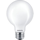 Philips 60-Watt Equivalent G25 Dimmable LED Light Bulb, Frosted Daylight, E26 Base (4-Pack)