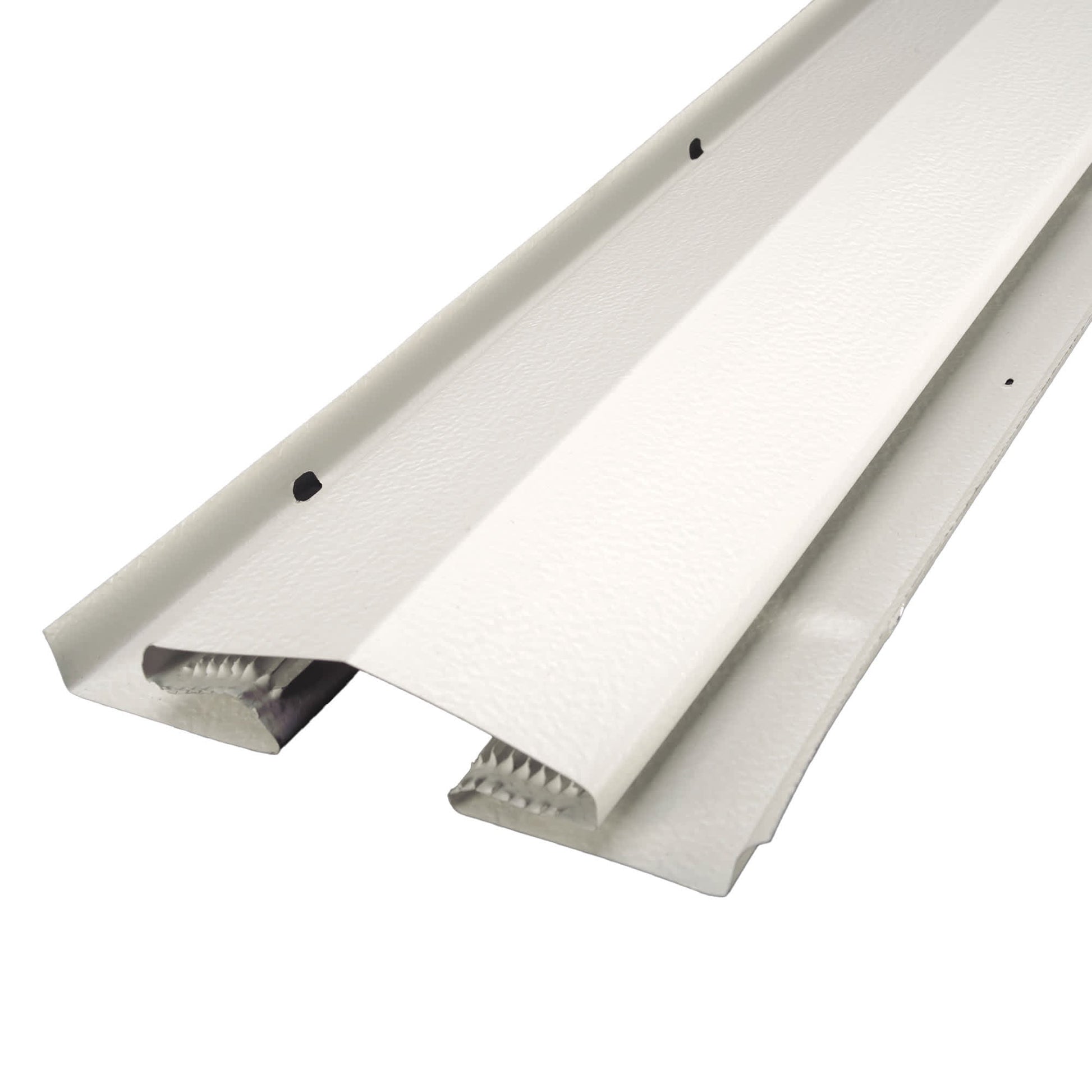 Lomanco Aluminum VUR-10 Ridge Vent White