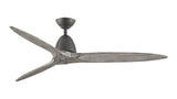 Fanimation Studio Collection Prop 60-in Matte Greige Indoor Ceiling Fan with Remote (3-Blade)
