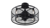 Fanimation Studio Collection Vintere 20-in Aged Bronze LED Indoor/Outdoor Ceiling Fan with Remote (3-Blade)