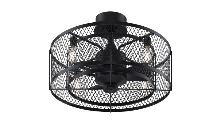 Fanimation Studio Collection Vintere 20-in Aged Bronze LED Indoor/Outdoor Ceiling Fan with Remote (3-Blade)