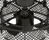 Fanimation Studio Collection Vintere 20-in Aged Bronze LED Indoor/Outdoor Ceiling Fan with Remote (3-Blade)