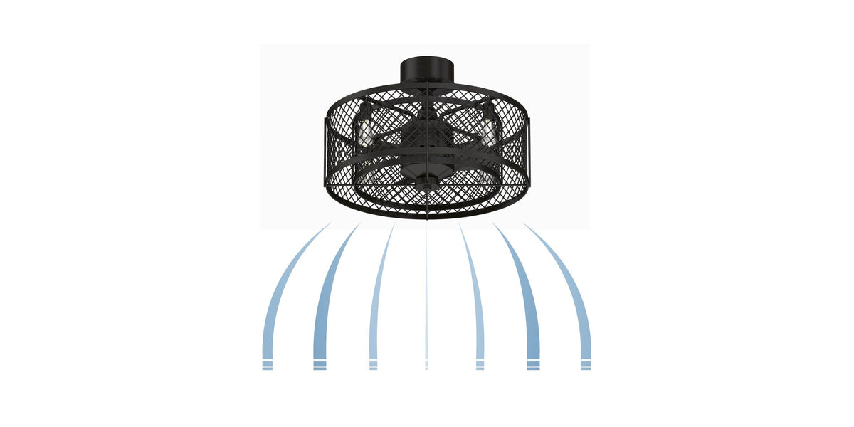 Fanimation Studio Collection Vintere 20-in Aged Bronze LED Indoor/Outdoor Ceiling Fan with Remote (3-Blade)
