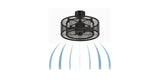 Fanimation Studio Collection Vintere 20-in Aged Bronze LED Indoor/Outdoor Ceiling Fan with Remote (3-Blade)