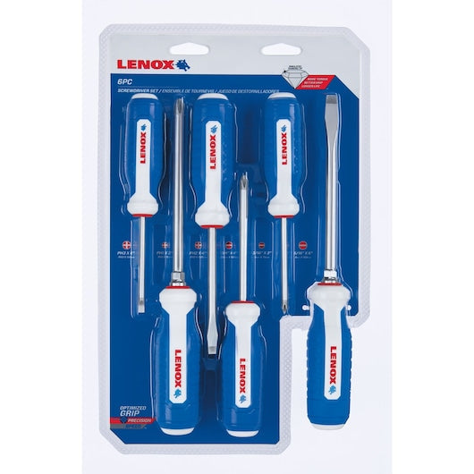 LENOX Simulated Diamond 6-Piece Screwdriver Set (LXHT60900)