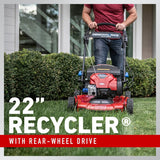 Toro SMARTSTOW 21465 22 in. 150 cc Gas Self-Propelled Lawn Mower