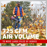 Toro PowerJet F700 140 MPH 725 CFM 12 Amp Electric Handheld Leaf Blower