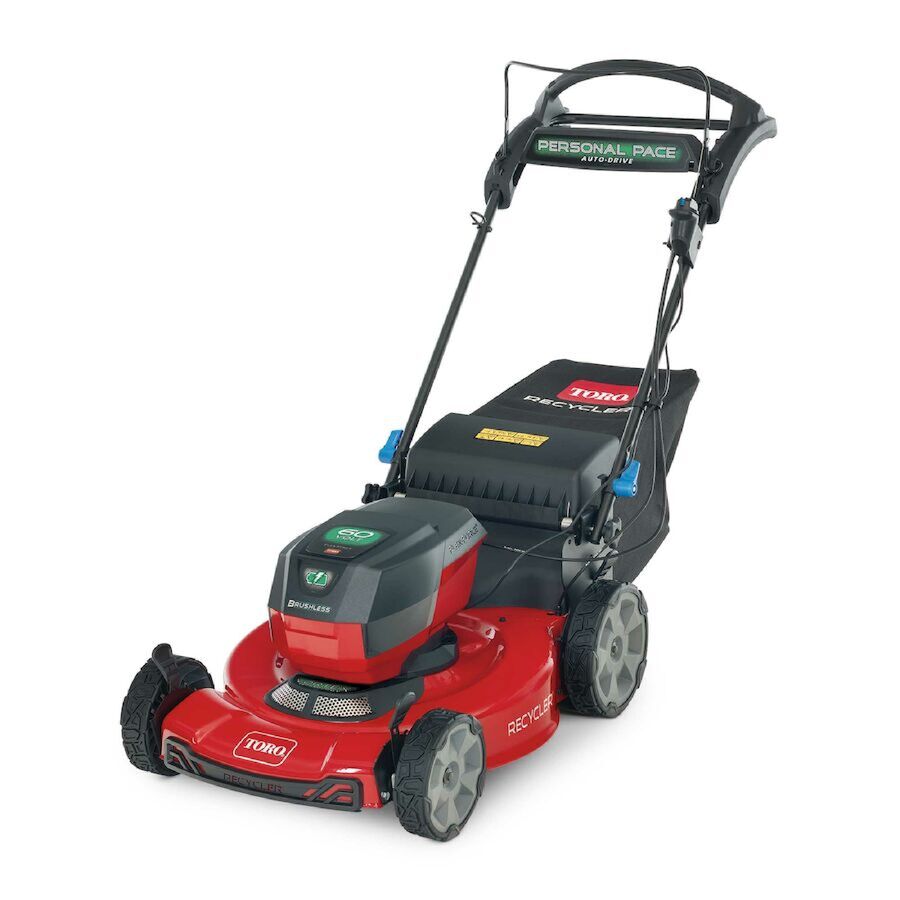 Toro Recycler 21466 22 in. 60V Battery Self‑Propelled Lawn Mower Kit with Personal Pace (6.0Ah Battery & Charger)