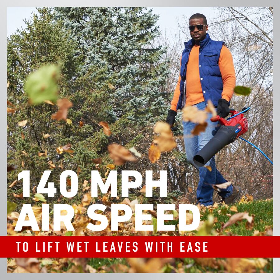 Toro PowerJet F700 140 MPH 725 CFM 12 Amp Electric Handheld Leaf Blower